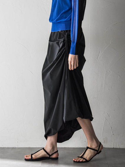 ポリエステルストレッチ撥水加工スカート