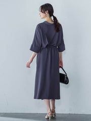 【一部店舗限定販売】キレイ×リラックス スキッパーブラウス≪洗濯機で洗える≫