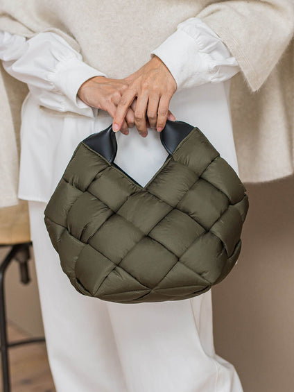 【VIOLAd'ORO】キルトハンドバッグ