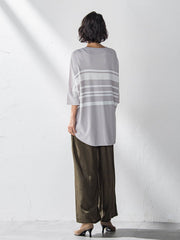 【WEB限定】ウエストギャザーワイドパンツ≪手洗い可能≫
