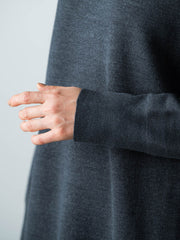 【WEB限定】LANABLENDニットワンピース≪洗えるニット/Lサイズあり≫