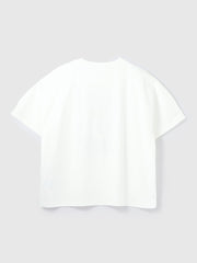 配色フォトプリントTシャツ≪手洗い可能≫