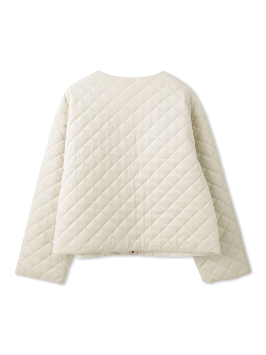 CHANELベロアノーカラージャケット シャネル ヴィンテージ ジャケット