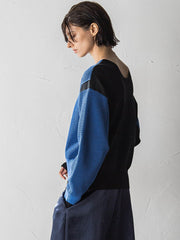 ハイショクメッシュ2WAYニット