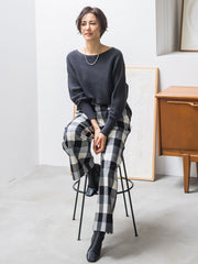 【洗えるニット】RITZガータープルオーバー≪WEB別注サイズあり≫