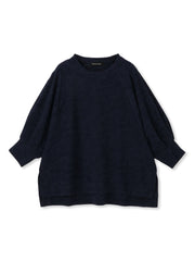フラワーカットジャガードトップス≪手洗い可能≫