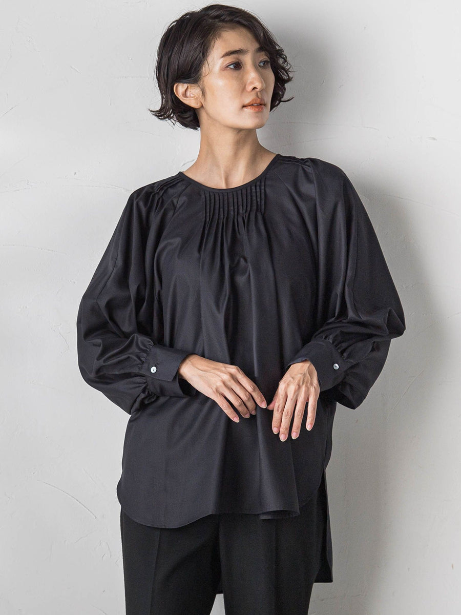 小さいサイズ ボリュームスリーブブラウス 低身長さん・小柄女性