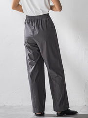 【WEB限定】ハイテンションワイドパンツ≪洗濯機で洗える≫