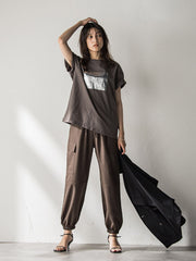 【WEB限定】パラシュートカーゴパンツ≪洗濯機で洗える≫