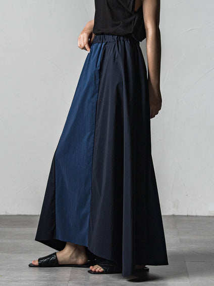 seam triangle skirt