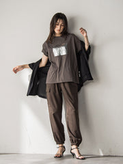 【WEB限定】パラシュートカーゴパンツ≪洗濯機で洗える≫