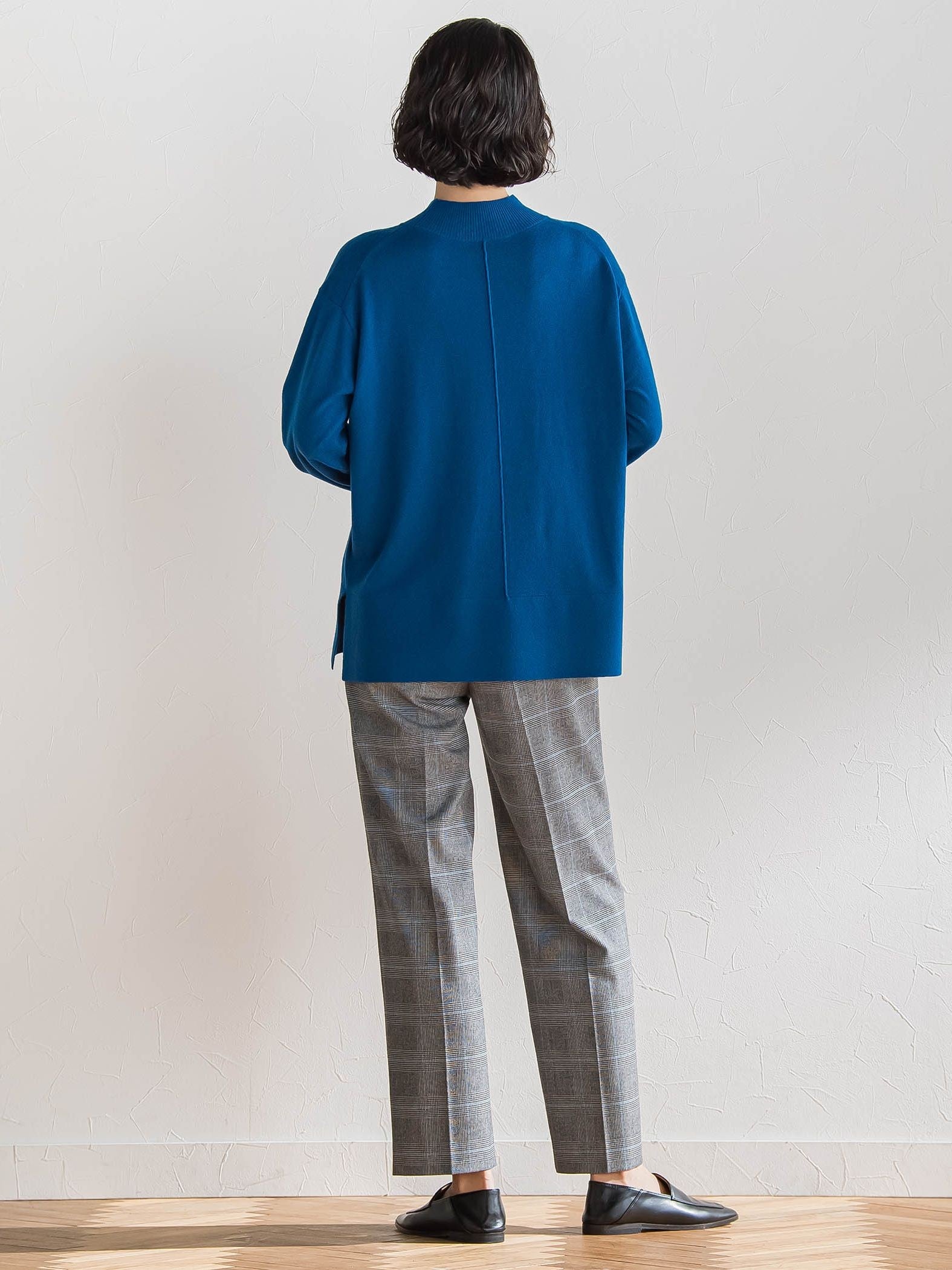 【新色追加】ファインウールハイネックニット