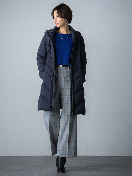 【ロング丈】ストレッチダウンコート