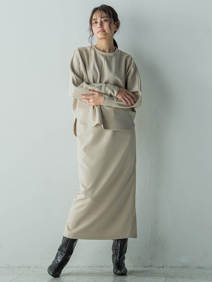 uncrave WHITE】グロッシーパディング ブルゾン / uncrave