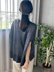 【WEB限定】ラメニットプルオーバー≪手洗い可能≫