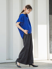 【WEB限定】タンブラーブッチャーワイドパンツ≪手洗い可能≫