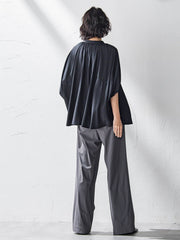 【WEB限定】ドルマンギャザーブラウス≪手洗い可能≫