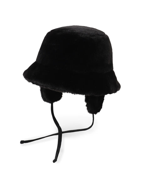 【KOREAN ITEM】耳当てファーバケットハット