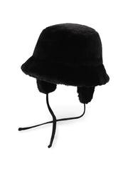 【KOREAN ITEM】耳当てファーバケットハット