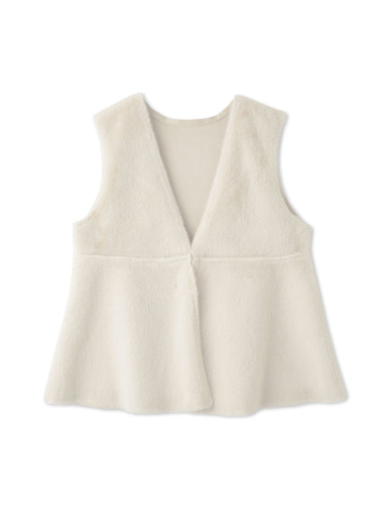 フェイクムートンファーペプラムジレ