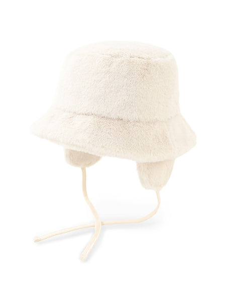 【KOREAN ITEM】耳当てファーバケットハット