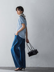 11OZカーブデニムパンツ≪洗濯機で洗える≫