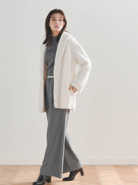 【WEB別注】シャギーショートコート