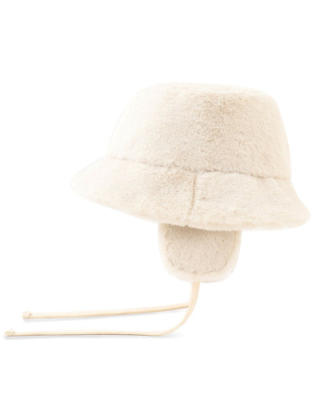 【KOREAN ITEM】耳当てファーバケットハット