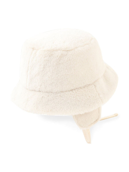 【KOREAN ITEM】耳当てファーバケットハット