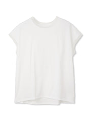 天竺シアー切替えTシャツ≪洗濯機で洗える≫