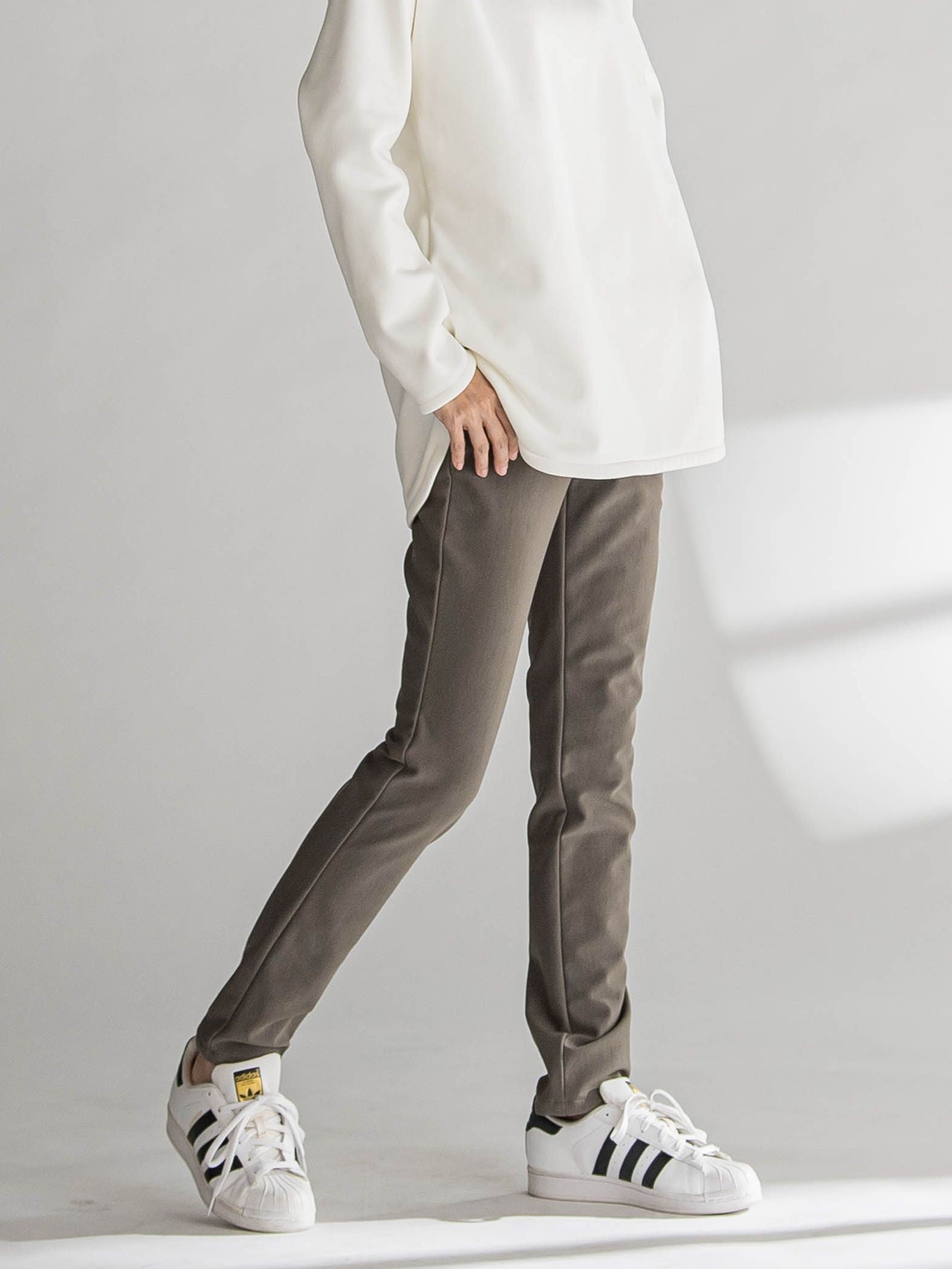 【WEB限定/新色追加】”あたたか美脚”裏起毛レギパン