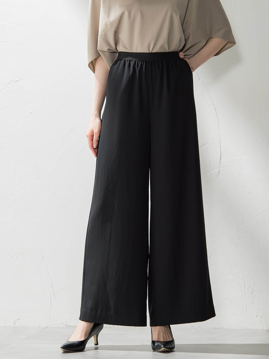 キレリワイドパンツ≪洗濯機で洗える≫ | la.f（ラ エフ