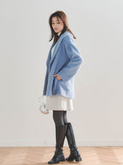 【WEB別注】シャギーショートコート