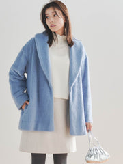 【WEB別注】シャギーショートコート