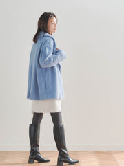 【WEB別注】シャギーショートコート