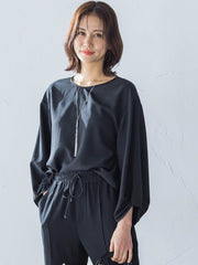 キレイ×リラックス アムンゼンブラウス≪接触冷感/UV/洗濯機で洗える≫
