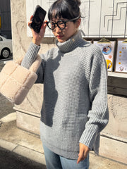 【KOREAN ITEM】ボアミニトートバッグ