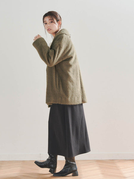 【WEB別注】シャギーショートコート