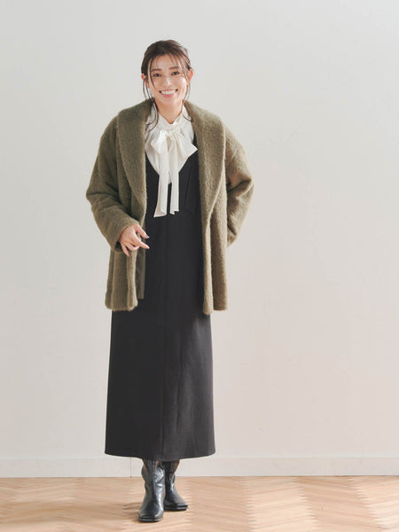 【WEB別注】シャギーショートコート