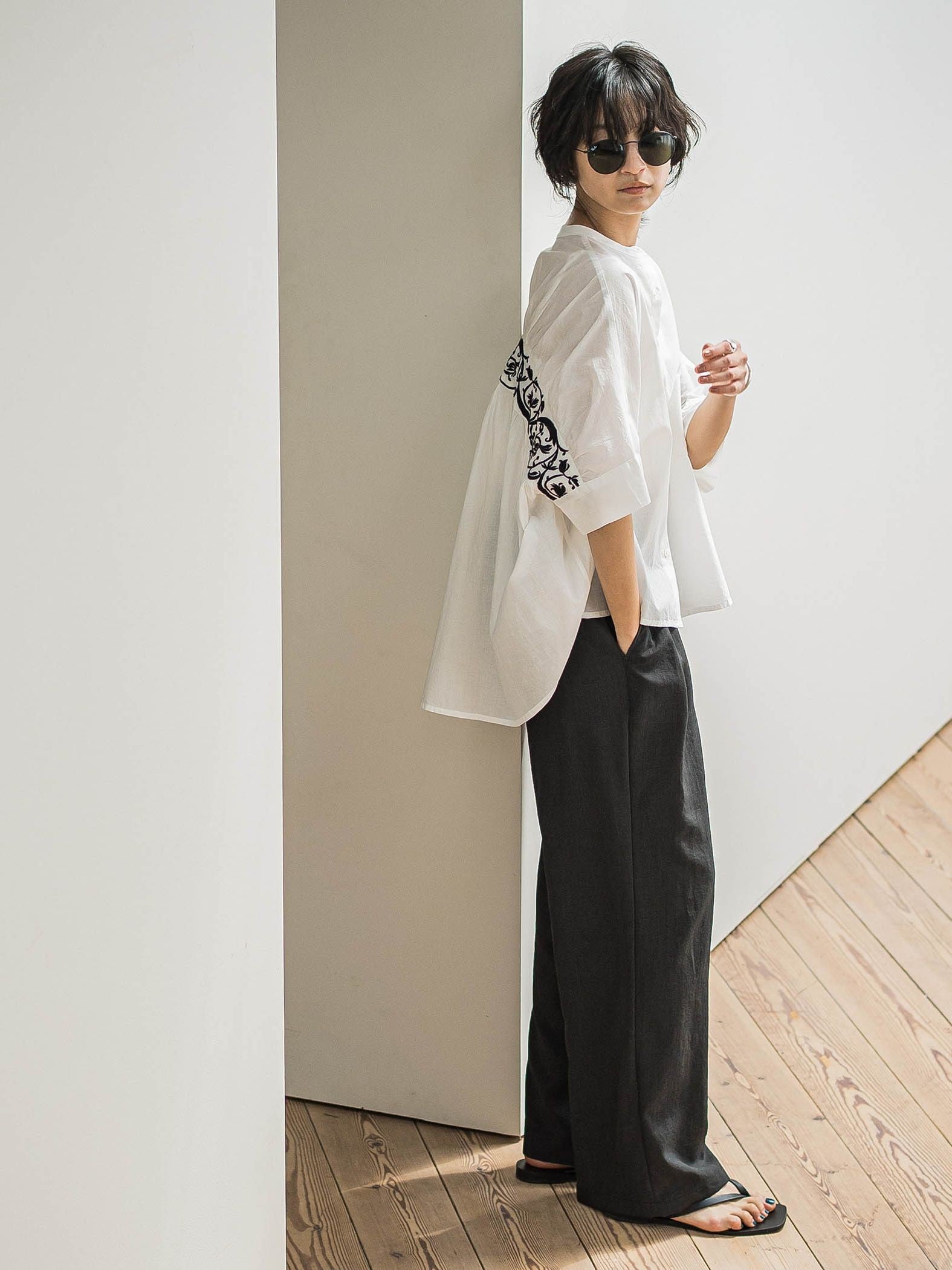 【新色追加】イージーワイドパンツ≪手洗い可能 / セットアップ対応≫