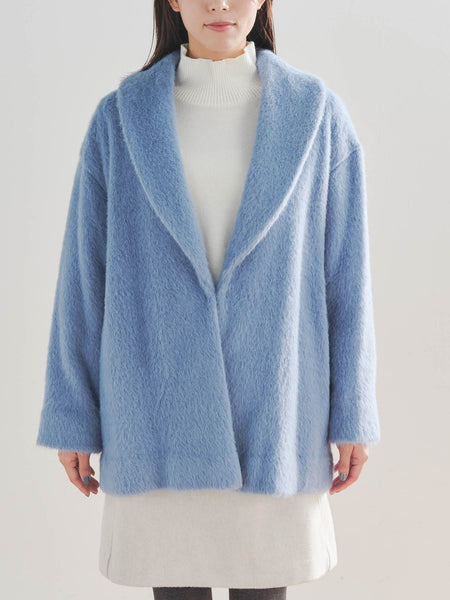 【WEB別注】シャギーショートコート