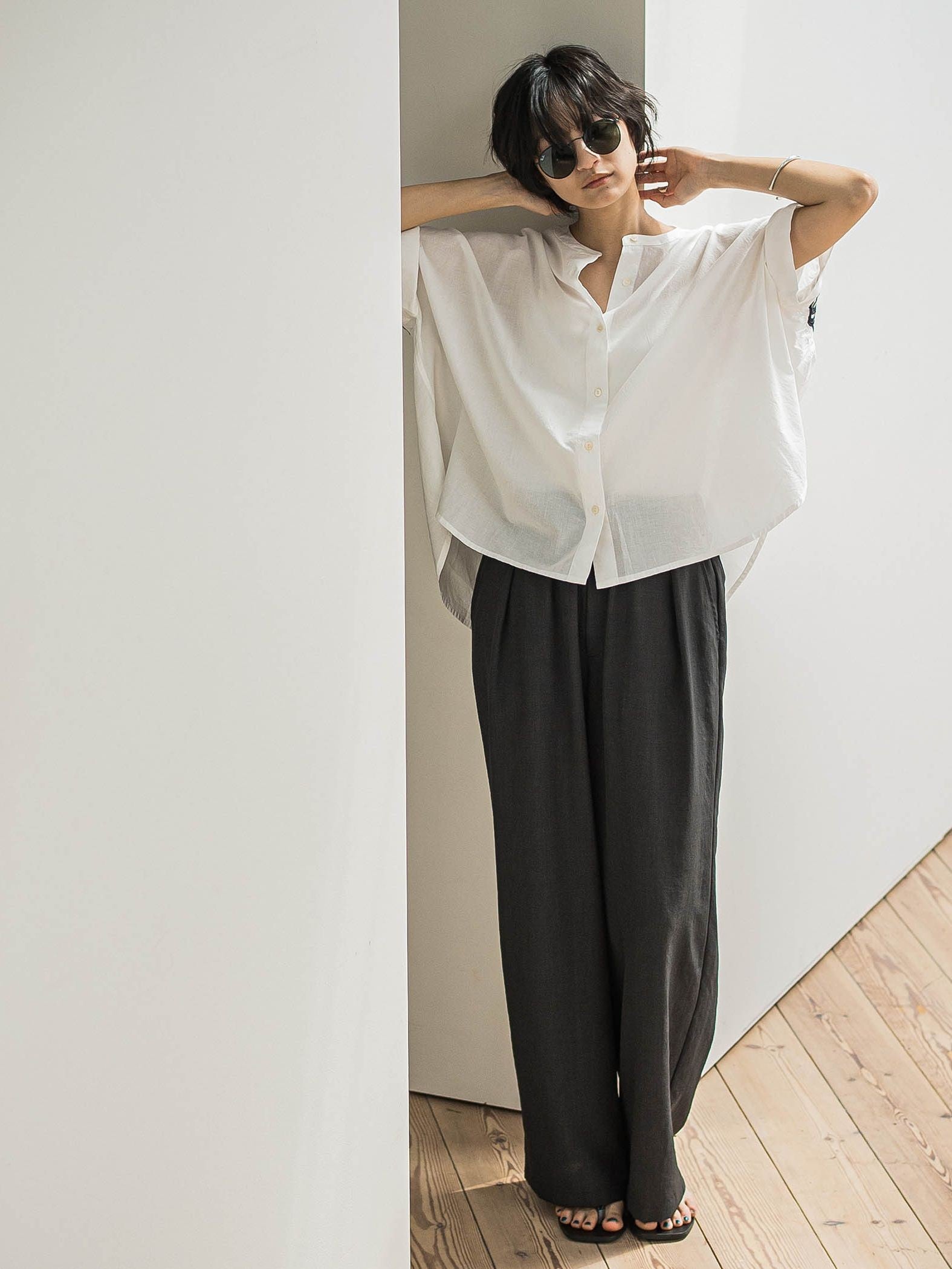 【新色追加】イージーワイドパンツ≪手洗い可能 / セットアップ対応≫