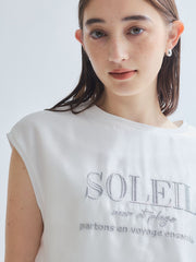 チュールドッキングシシュウTシャツ≪手洗い可能≫