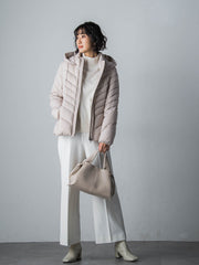 【ショート丈】ストレッチダウンコート