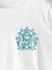 【WEB限定】35th Anniversaryロゴ刺繍Tシャツ≪洗濯機で洗える≫