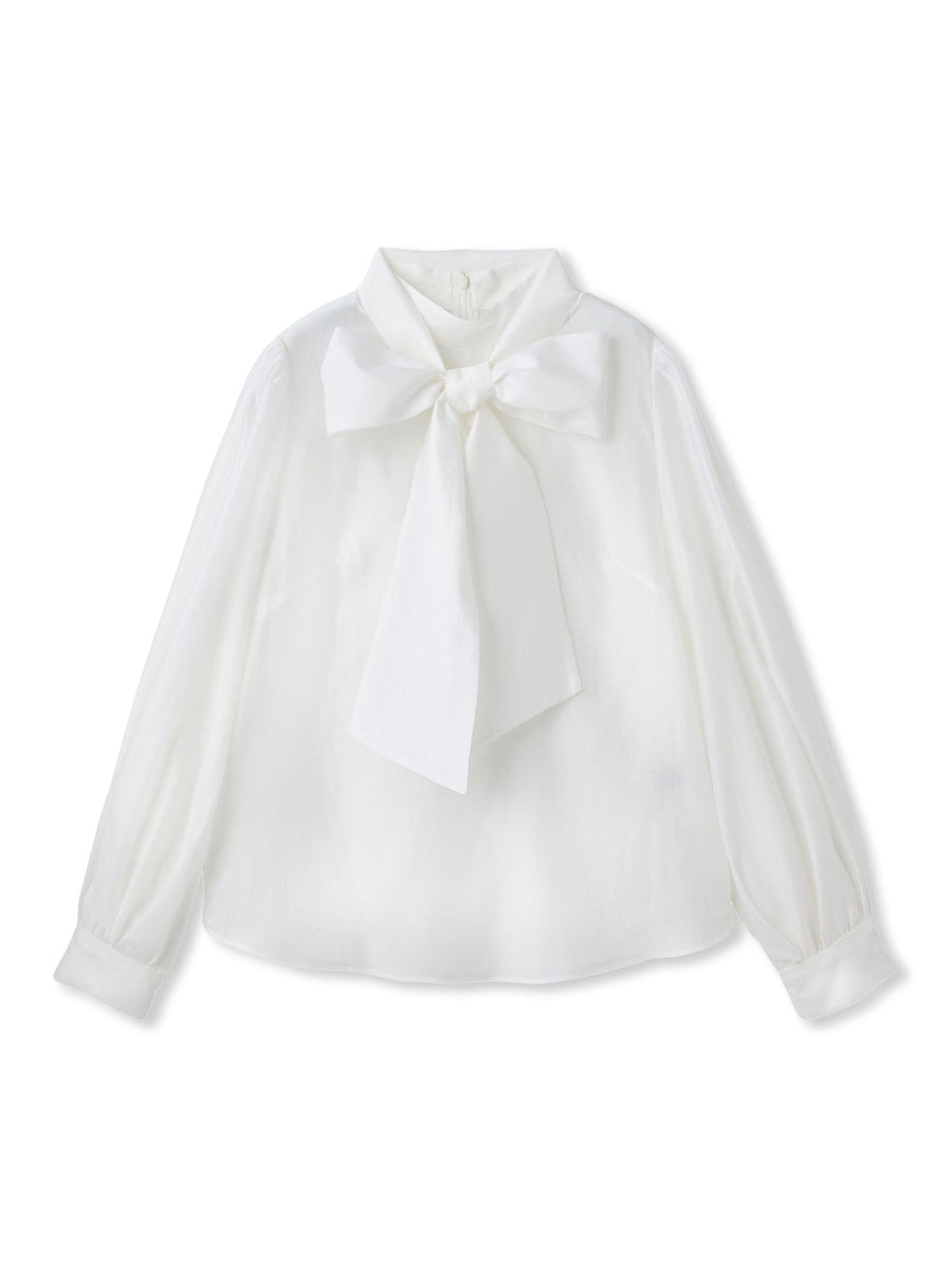 ボウタイスタンドカラーブラウス≪手洗い可能≫ | LAUTREAMONT DE