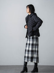 【ショート丈】ストレッチダウンコート
