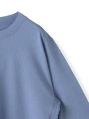 【大きいサイズ】Tシャツ風ニットプルオーバー≪手洗い可能≫