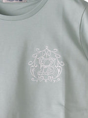 【WEB限定】35th Anniversaryロゴ刺繍Tシャツ≪洗濯機で洗える≫