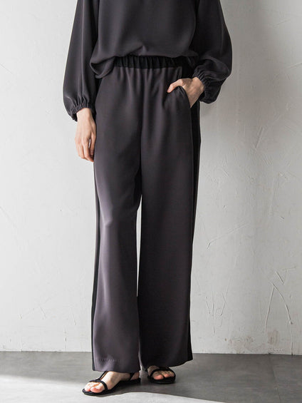 ミリオーネダブルサテンラインパンツ